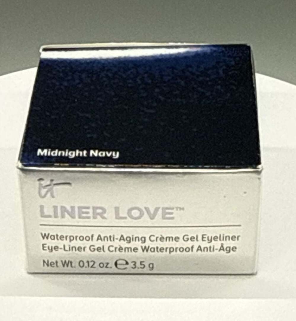 IT Cosmetics Liner Love Waterproof Anti Aging Gel Eyeliner Midnight Navy NEW
